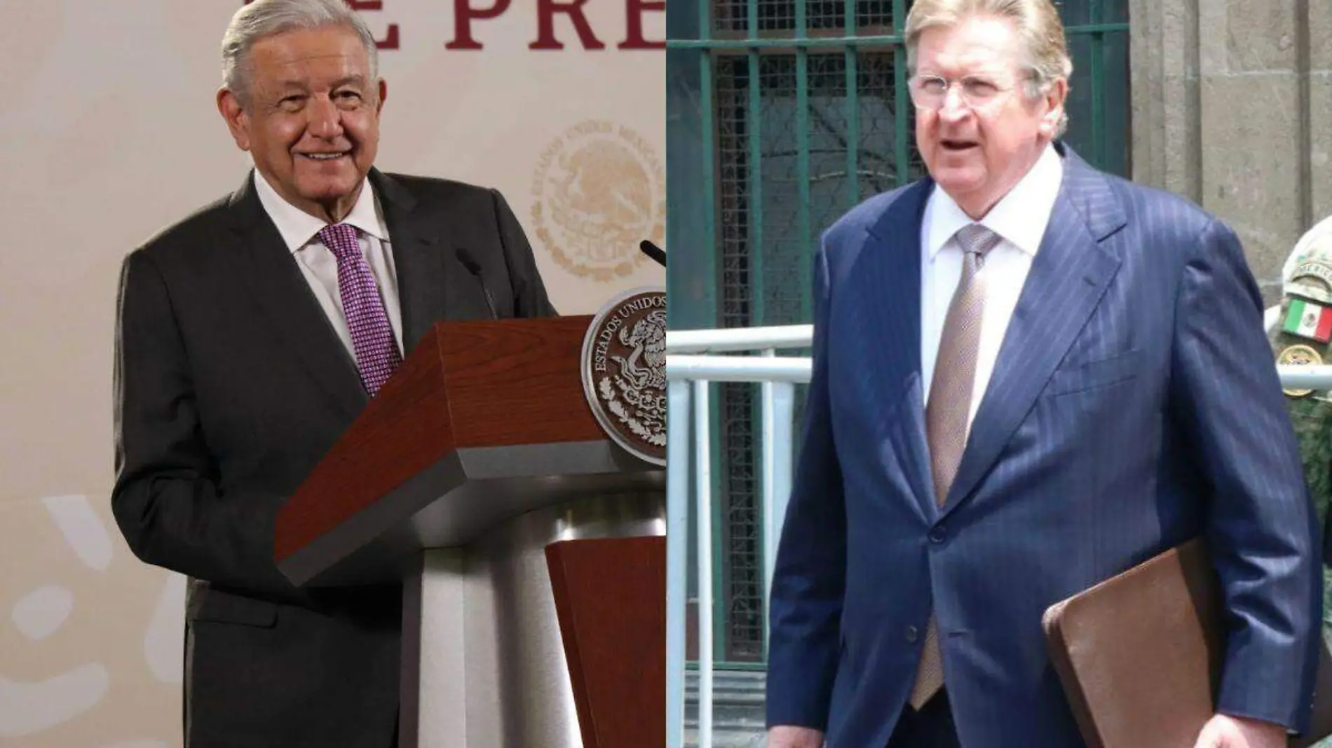 Germán Larrea y AMLO